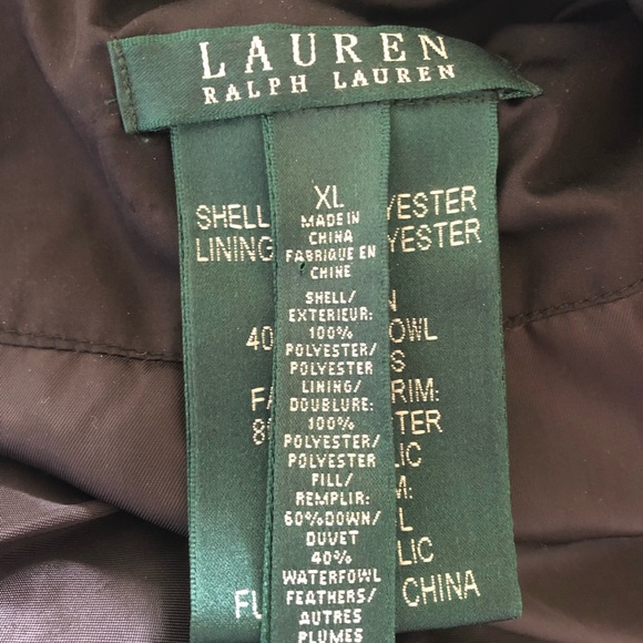Ralph Lauren Down & Feathers Quilted Toggle Coat - Picture 7 of 10